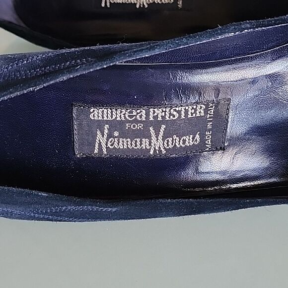 Andrea Pfister Vintage Snakeskin and Leather Heels - Picture 7 of 9